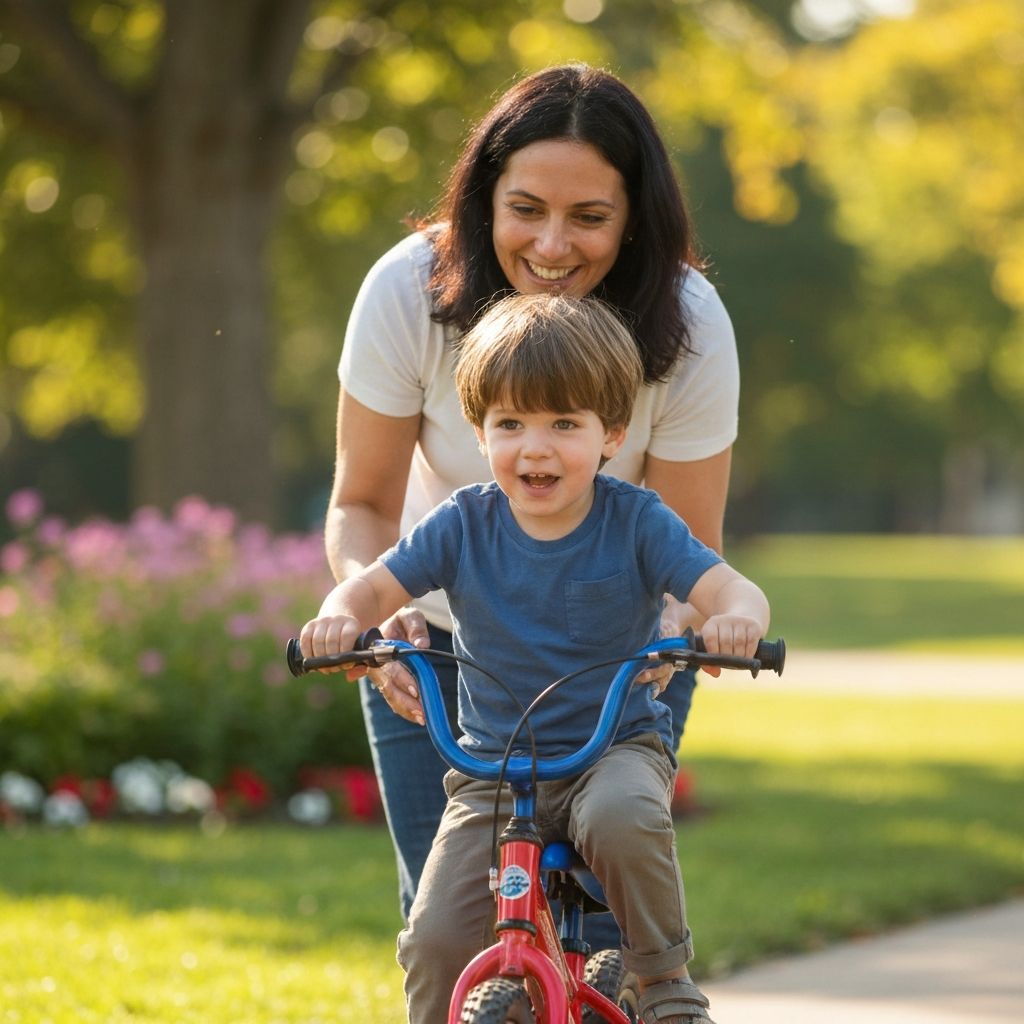 Learning to ride bike
