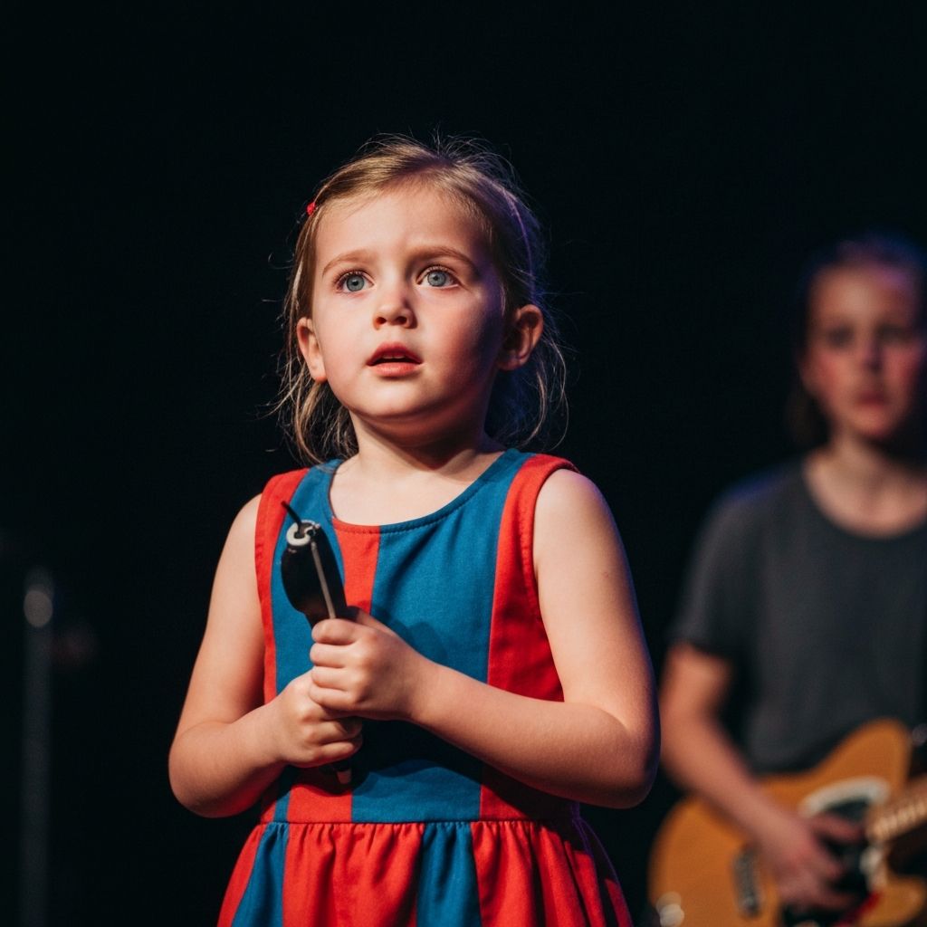 Child performing