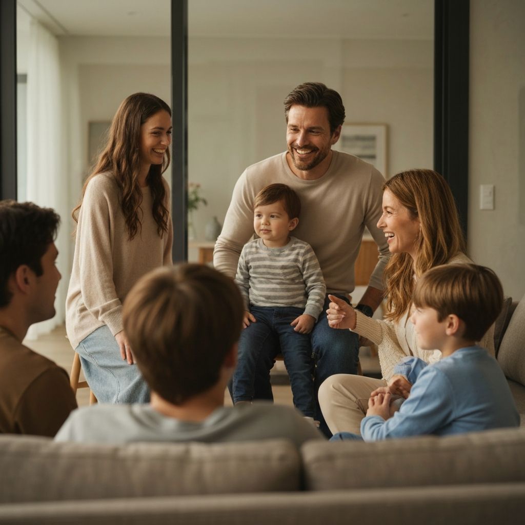 Modern intergenerational moment