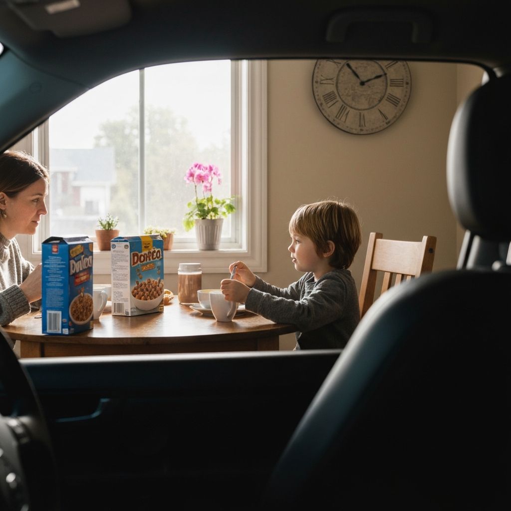 An ordinary everyday family moment